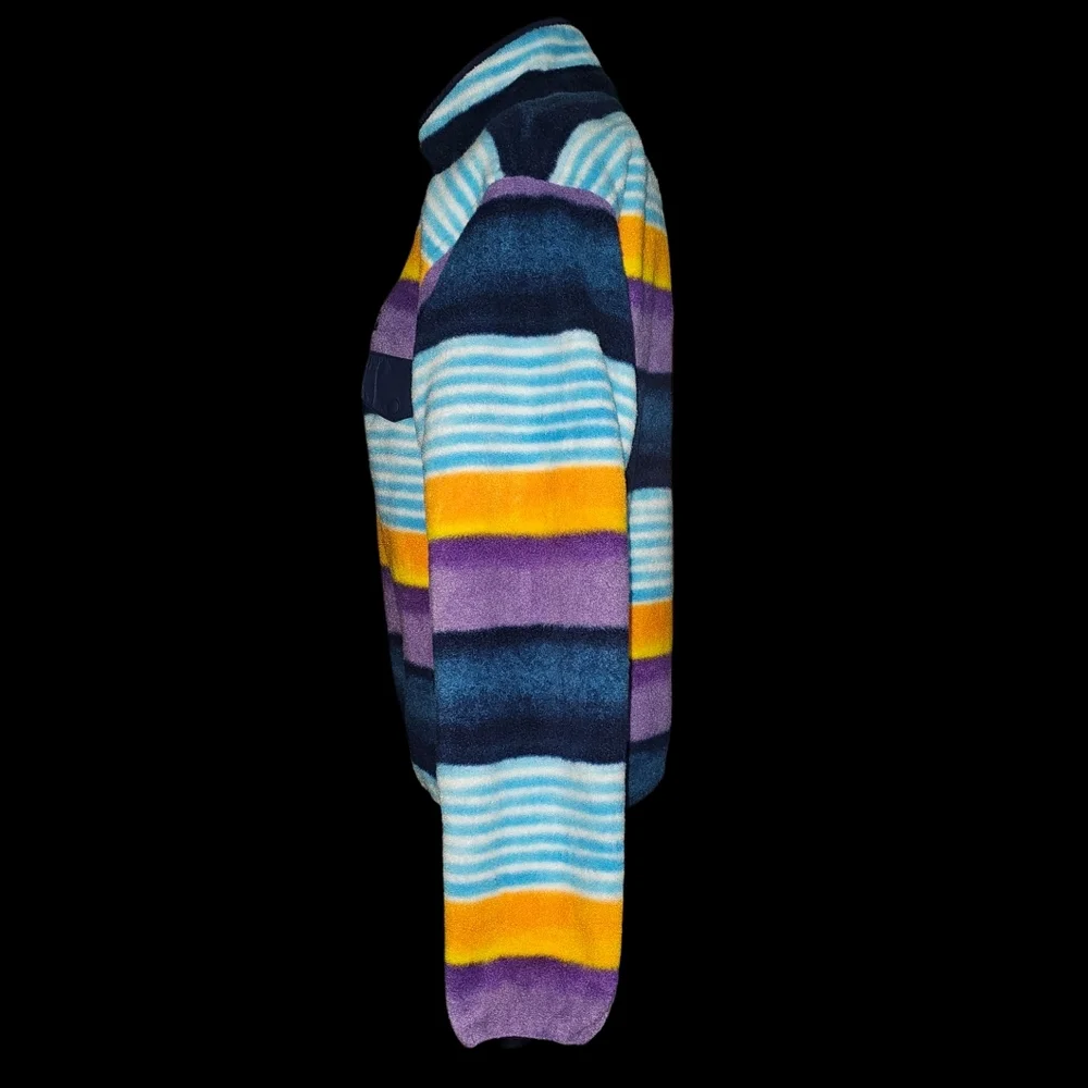 Patagonia Unisex Synchilla Snap-T Fleece Pullover 2016 Painted Fitz Stripe Sz XS - Picture 5 of 16